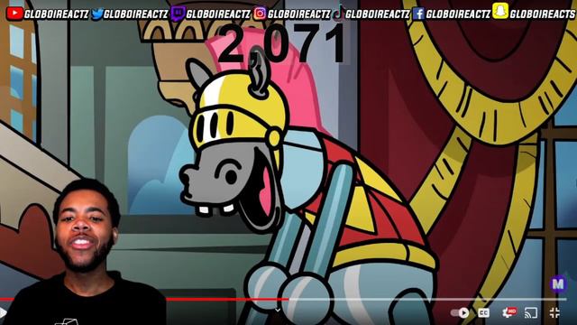 🎵 CUPHEAD DLC CARTOON RAP BATTLE PART 3 🎵 Reaction смотреть онлайн