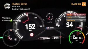BMW X3 M40i STM Stage 1 100-200km/h