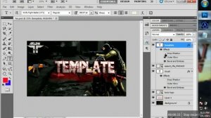 Photoshop Cs4 , Cs5 and Cs6 Template [ .psd ] for cs 1.6