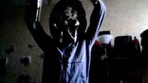 Самодельный костюм хищник