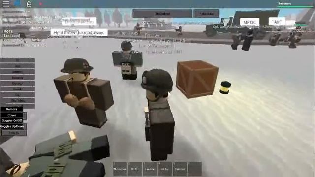 Roblox [Battle of the Bulge WW2 RP] BIG BATTLE! [Read desc] смотреть онлайн