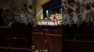 Dublin Middle school choir HATS