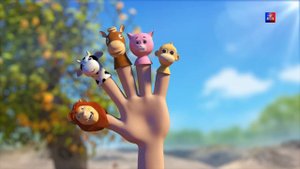 Животные Палец Семья | Песни для детей | 3D Poems For Kids | Nursery Rhymes | Animals Finger Family