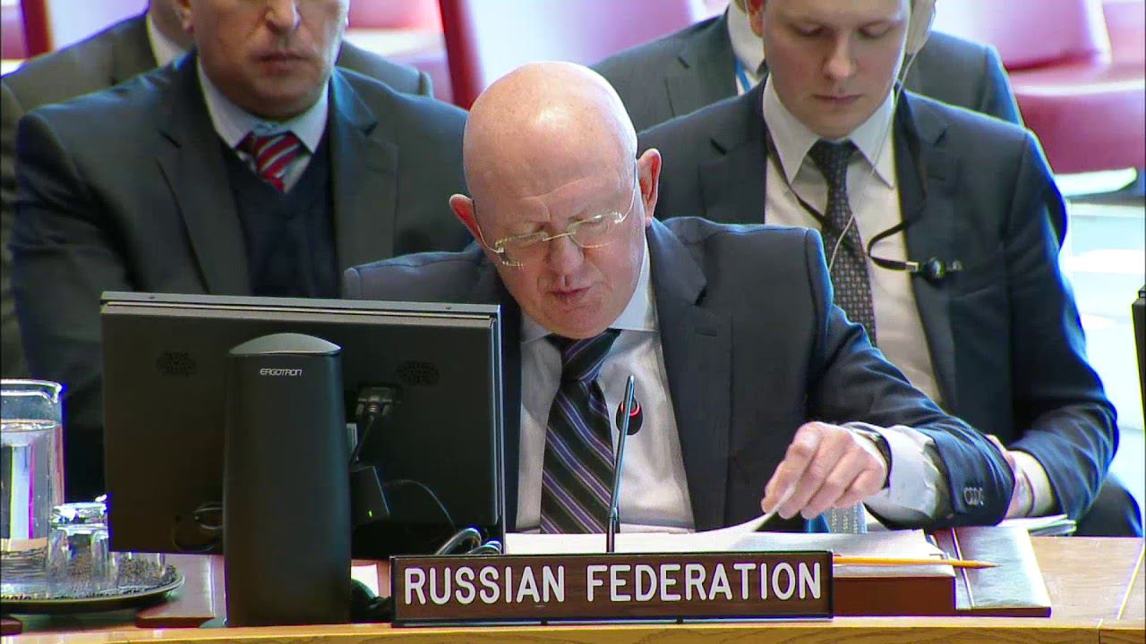 Statement by Permanent Representative Vassily Nebenzia at the UN Security Council Briefing on Syria
