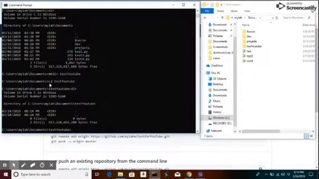 Going over basic Git commands, Command Line prompts, Version Control, and HTML files. смотреть онлайн