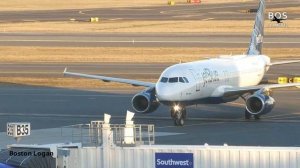 Evening Ops - LIVE  Boston Logan Airport Action