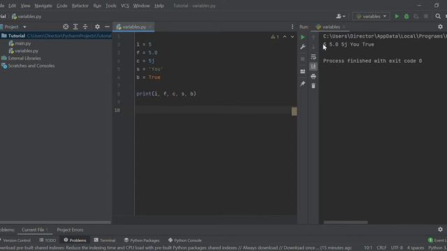 Python Variables, Types of Variables & Assignments