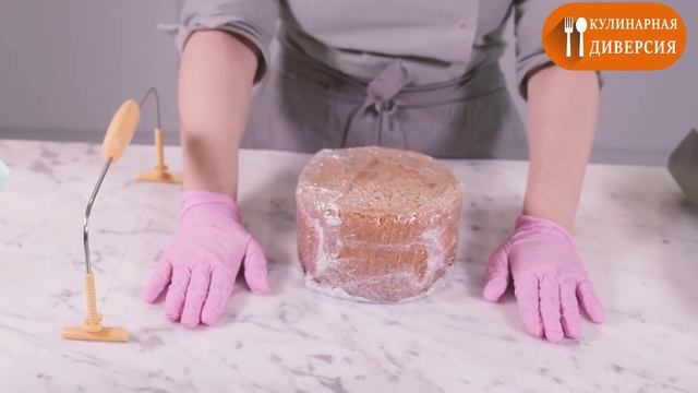 Бисквитный Торт «Карамельная груша»  Пошаговый видео-рецепт
