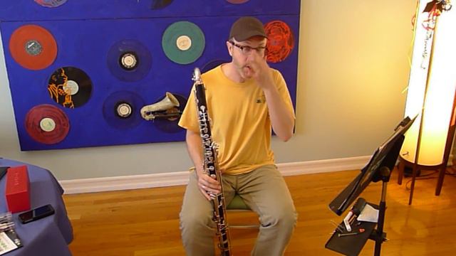 Bass Clarinet orchestral excerpt: Shostakovich Violin Concerto смотреть онлайн