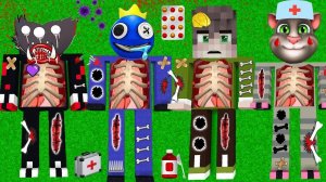 ВСЕ СЕРИИ НОВЫЕ ПЕРСОНАЖИ ЗАБОЛЕЛИ И ИМ СРОЧНО ТРЕБУЕТСЯ ОПЕРАЦИЯ В МАЙНКРАФТ