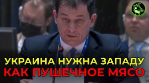 Украина нужна западу, как пушечное мясо | Россия ответила Украине и Западу в ООН