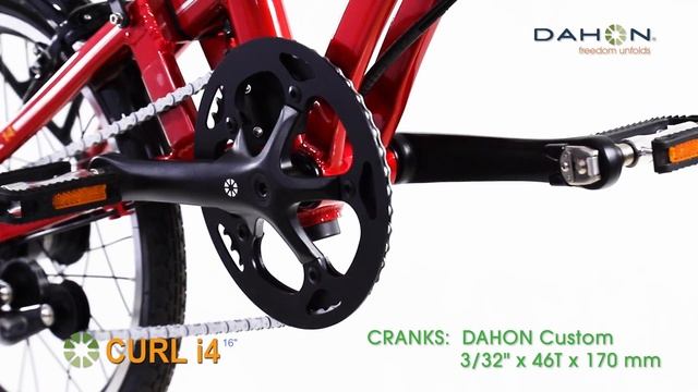 DAHON CURL i4 2022 - 16 inch folding bike