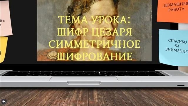 Симметричное шифрование. Шифр Цезаря