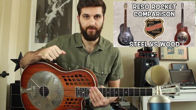 Resonator vs Acoustic Guitar смотреть онлайн
