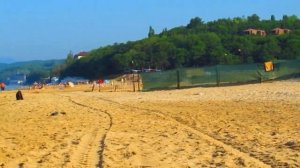 ЧЁРНОЕ МОРЕ. ПЛЯЖ КЕМПИНГА РАДУЖНЫЙ. НОВОМИХАЙЛОВСКИЙ