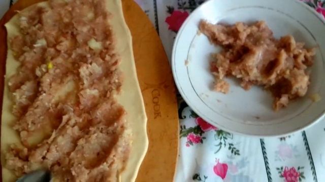 Ленивые пельмени с рыбным фаршем