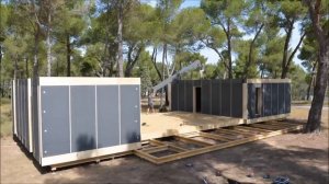 Быстровозводимый дом из сэндвич панелей