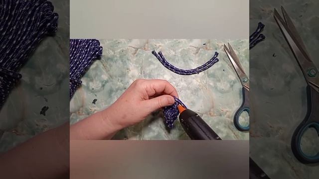 Поделка из обычной бельевой веревки. Салфетница.