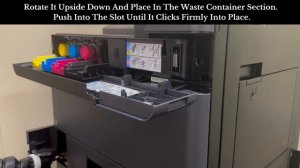 How to replace TonerWaste container in the Kyocera TASKalfa2554ci 3252ci 3554ci 5054ci TK 8367...