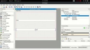 Qt GUI using Qt Designer