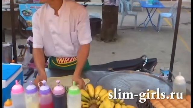 Веселый блинопёк в Тайланде :)))) смотреть онлайн