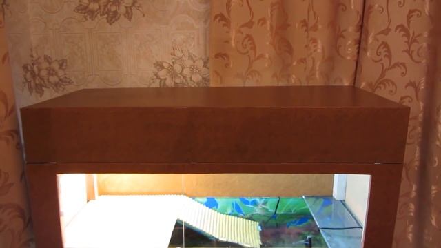 Акватеррариум для красноухой черепахи. (aqua terrarium for turtle)