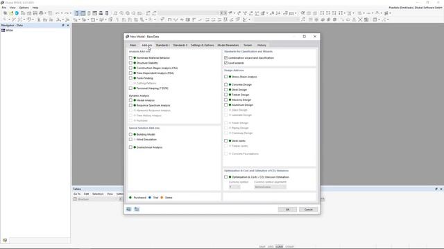 Учебное пособие по RFEM 6 для начинающих | 003 Создать новую модель - основные данные