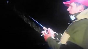 Озеро Байкал, ночная рыбалка ловля омуля.