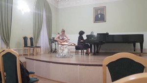 Вариации на древнееврейскую тему "Аvreml" В.Маляров - Андреева Екатерина (гусли)