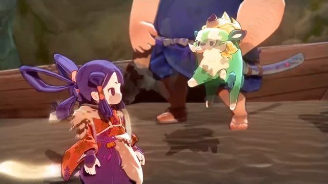 Sakuna of Rice and Ruin Walkthrough: Part 1 (No Commentary) смотреть онлайн