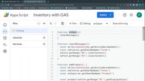 Inventory System with Google Sheets and Google Apps Script - Part 2 - Validation and new Forms