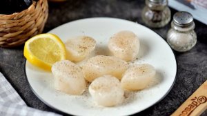 Морские гребешки в беконе