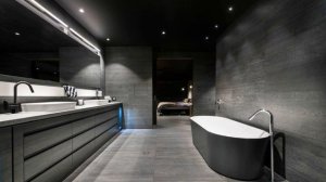 Черный потолок в интерьере (подборка фото)