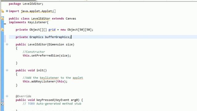 Making a Platformer With Java: Part 2 - Using JFrames and Double-Buffering смотреть онлайн