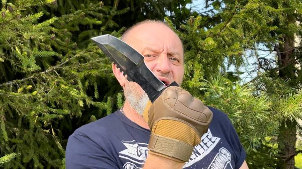 Нож для Бушкрафта и Выживания - Черный Хищник смотреть онлайн