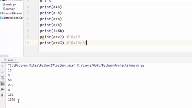 Operators in Python | Arithmetic and Comparison Operators | Python tutorial for beginners lesson -