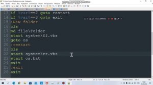 как сделать свою ос на batch