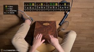 Rumba Flamenca on Cajon (with TORO) - Cajon Groove Library