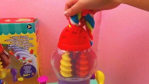 Набор для лепки фабрика конфет от Play-Doh демонстрация часть 1