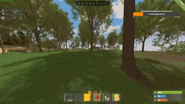 КАЛАШИСТ НА СТРИМЕРЕ | RUST FOX | ГРЯЗЬ UNTURNED смотреть онлайн