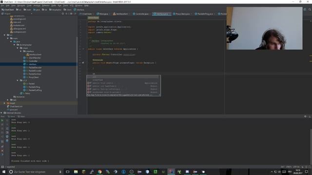 Lets Coding Stream eigener Chat Client mit Netty.io und JavaFX смотреть онлайн