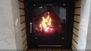 Банная печь Калина с мраморным порталом