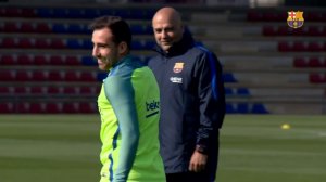 FC Barcelona training session_ Recovery Monday with trip to Atlético on the hori