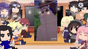 Naruto Characters react to the future | Sasunaru | Narutobowl | Gacha club | 1/Discontinued