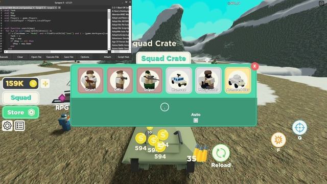 Tank Simulator Script 2022 | Roblox GUI | Auto Farm смотреть онлайн