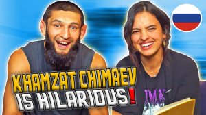 Хамзат Чимаев на интервью Nina Drama перед UFC [RUS]