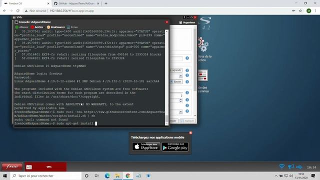 AdGuard Home sur VM Freebox Delta. смотреть онлайн