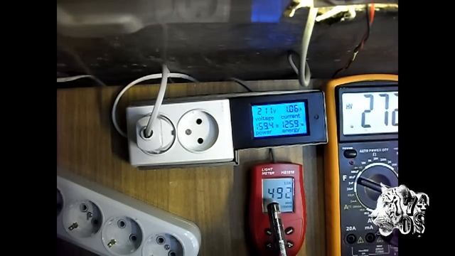 9led x 30W 1050mA 30V 35mil питание от сети 220В без блока питания через Диодный мост смотреть онлайн