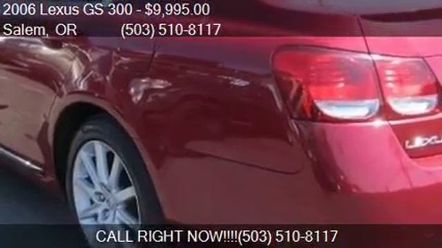 2006 Lexus GS 300 Base AWD 4dr Sedan for sale in Salem, OR 9 смотреть онлайн