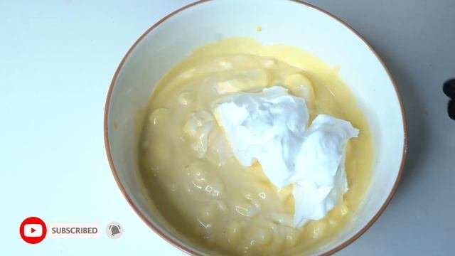 Fluffy Yogurt Cake #cake #easyrecipe #yogurt